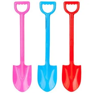 ASST. 20" NEON PLASTIC SHOVEL