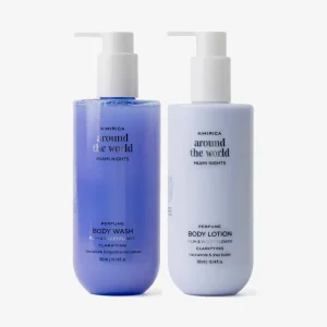 Around The World miami nights clarifying bath & body duo