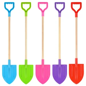 28" WOOD SHAFT SHIELD SPADE
