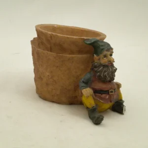 4 ASST. 4" SITTING GNOME WITH PLANTER